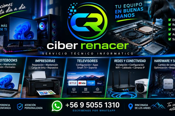 Servicios y atención de Ciber Renacer
