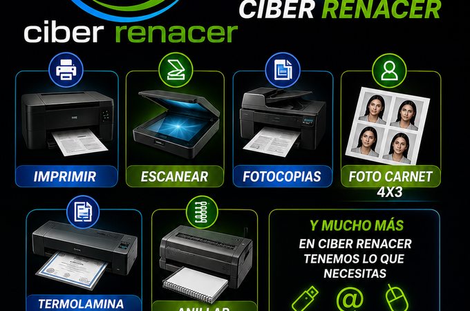 Impresión y servicios para la comunidad